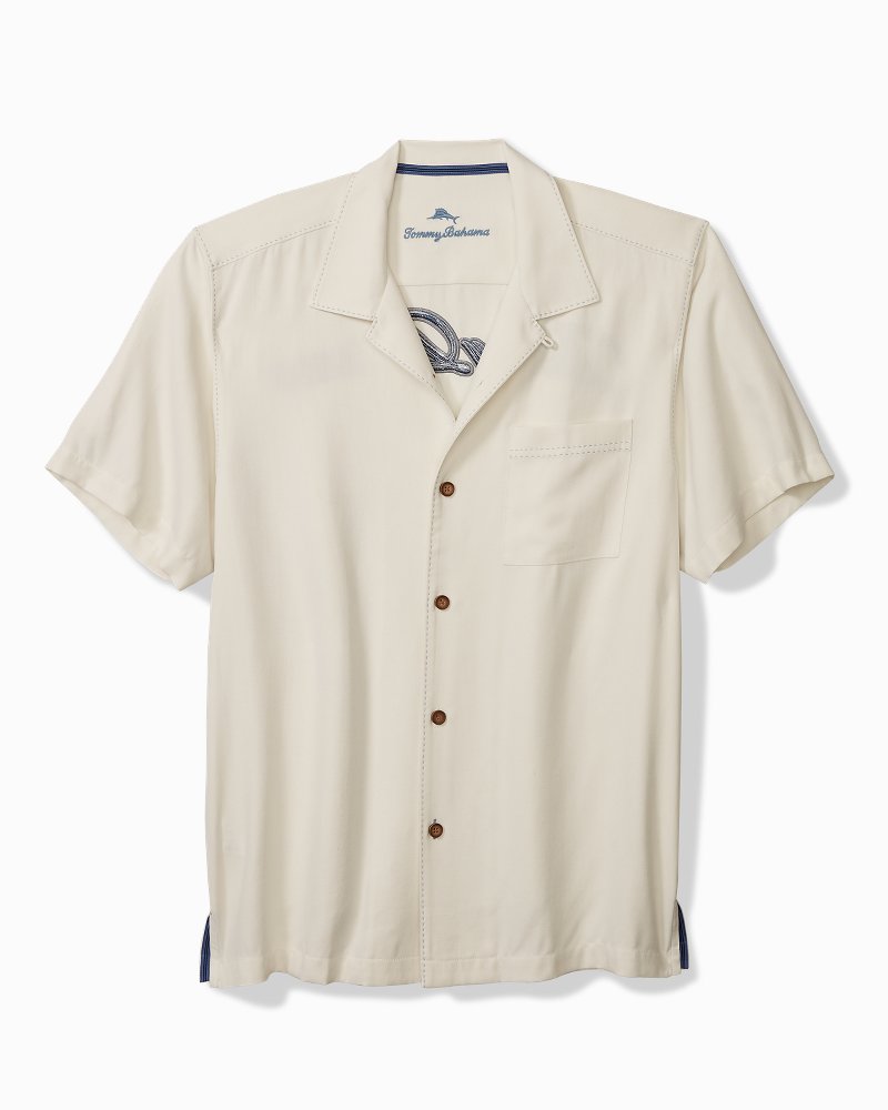 Tommy Bahama | Big & Tall Marlin Paradise Silk Camp Shirt / Continental