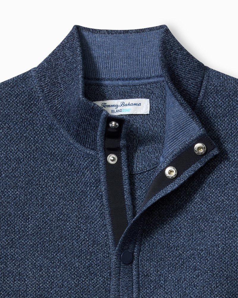 Tommy Bahama | Big & Tall Coolside Course IslandZone® Sweater Vest / Navy