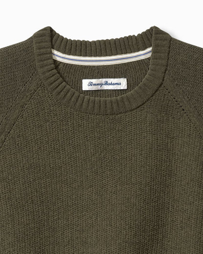 Tommy Bahama | Big & Tall Shoreline Crew Sweater / Forest Night
