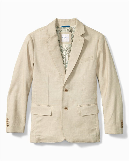 Tommy Bahama | Big & Tall Latigo Beach Linen-Blend Blazer / Stone Khaki