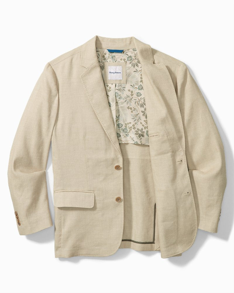 Tommy Bahama | Big & Tall Latigo Beach Linen-Blend Blazer / Stone Khaki
