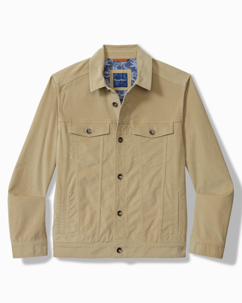 Tommy Bahama | Big & Tall Canyon Cord Trucker Jacket / Stone Khaki