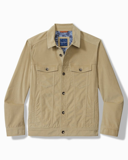 Tommy Bahama | Big & Tall Canyon Cord Trucker Jacket / Stone Khaki