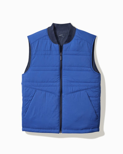 Tommy Bahama | Big & Tall Fresno Flip Reversible Vest / Ocean Deep