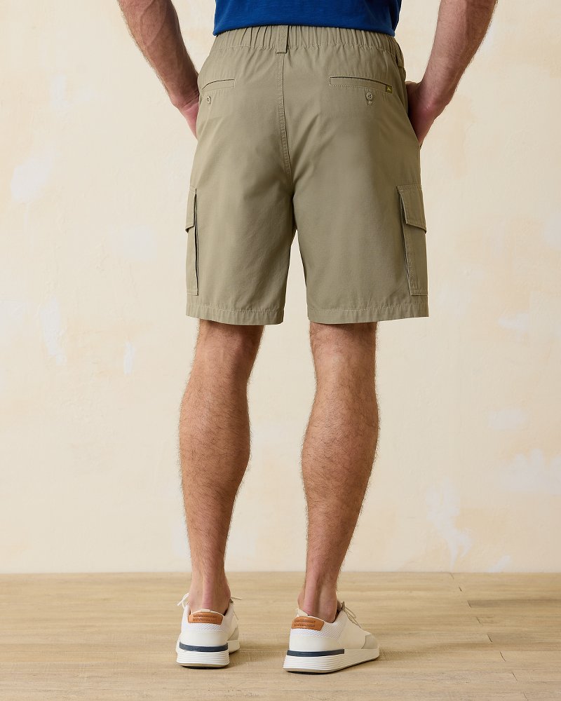 Tommy Bahama | Big & Tall Bahama Survivor Elastic-Waist Cargo Shorts / Rock Shade