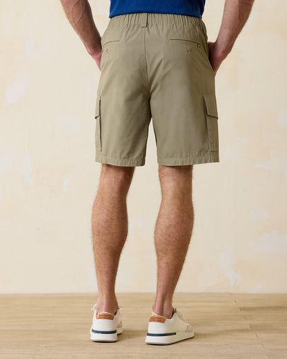 Tommy Bahama | Big & Tall Bahama Survivor Elastic-Waist Cargo Shorts / Rock Shade
