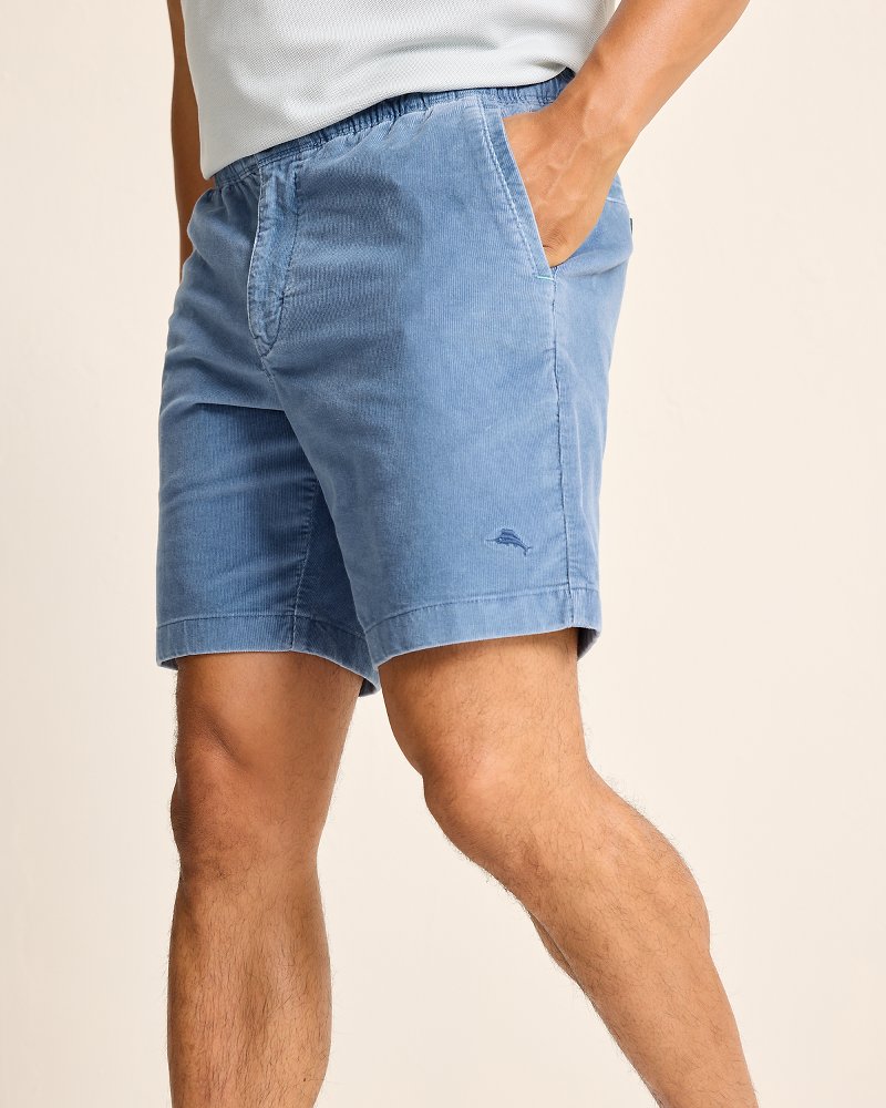 Tommy Bahama | Big & Tall Sea Coast Corduroy E-Waist Shorts / Dockside Blue