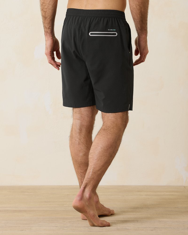 Tommy Bahama | Big & Tall Monterey Coast Hybrid IslandZone® Shorts / Black