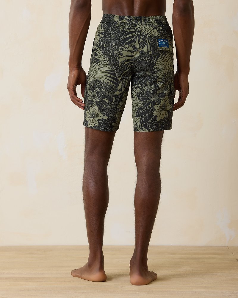 Tommy Bahama | Big & Tall Baja Santiago Palms Boardshorts / Black