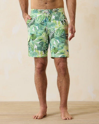 Tommy Bahama | Big & Tall Baja Palma Fresca Boardshorts / Dark Monstera