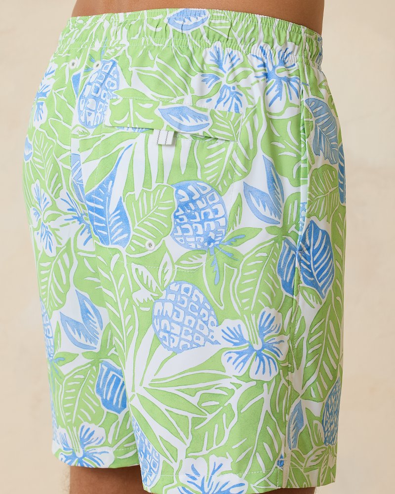 Tommy Bahama | Big & Tall Naples Pineapple Hideaway Swim Trunks / Tequila