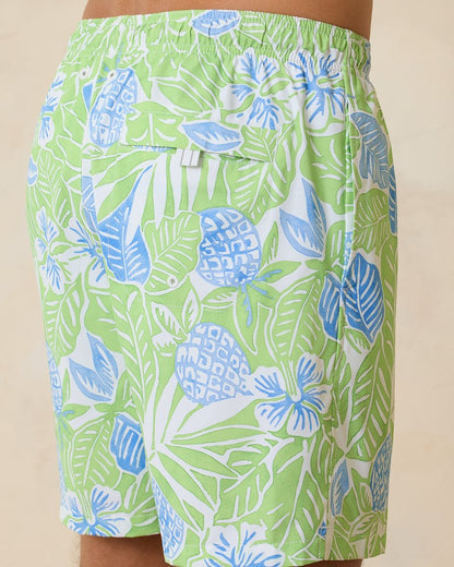 Tommy Bahama | Big & Tall Naples Pineapple Hideaway Swim Trunks / Tequila