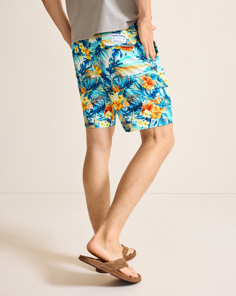 Tommy Bahama | Big & Tall Baja Surfside Sounds Boardshorts / Kohala Teal