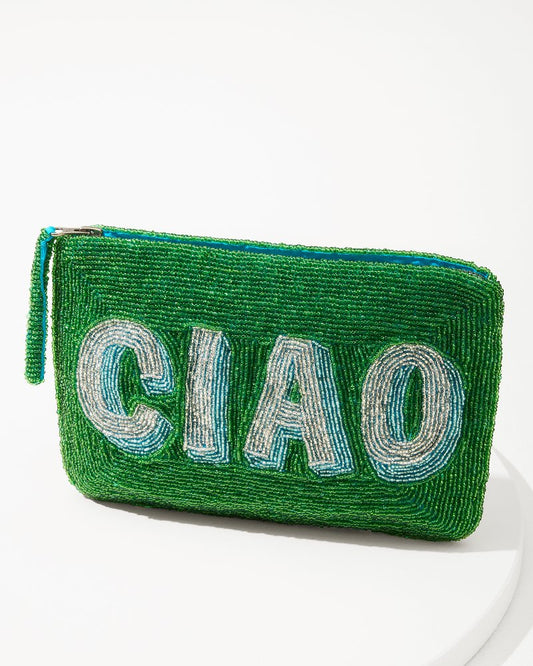 Tommy Bahama | Ciao Beaded Clutch / Green