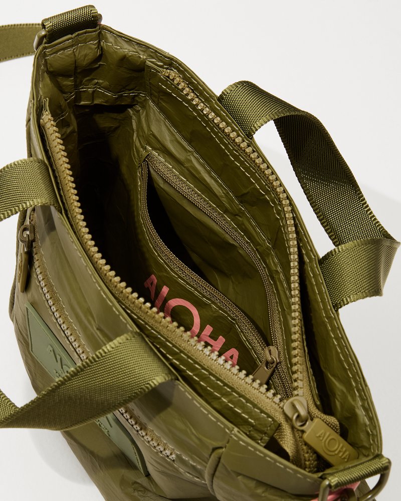 Tommy Bahama | Aloha Collection Paumalu Crossbody Bag / Olive
