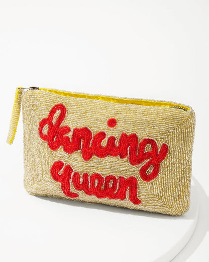 Tommy Bahama | Dancing Queen Beaded Clutch / Gold