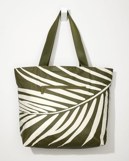 Tommy Bahama | Aloha Collection Shade Day Tripper Tote / Creme/Olive