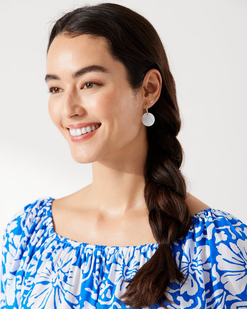 Tommy Bahama | Madeira Mother-of-Pearl Drop Earrings / Gold
