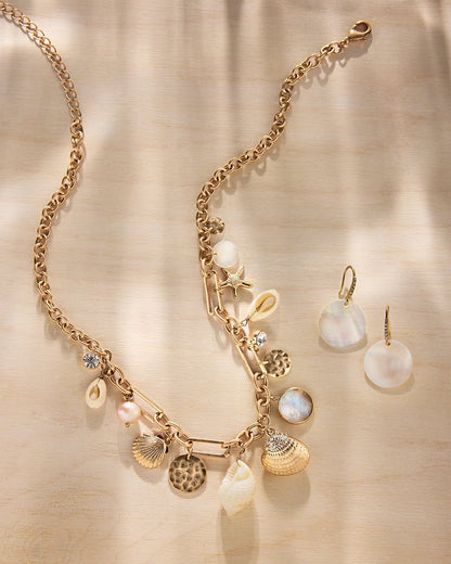 Tommy Bahama | Madeira Mother-of-Pearl Drop Earrings / Gold