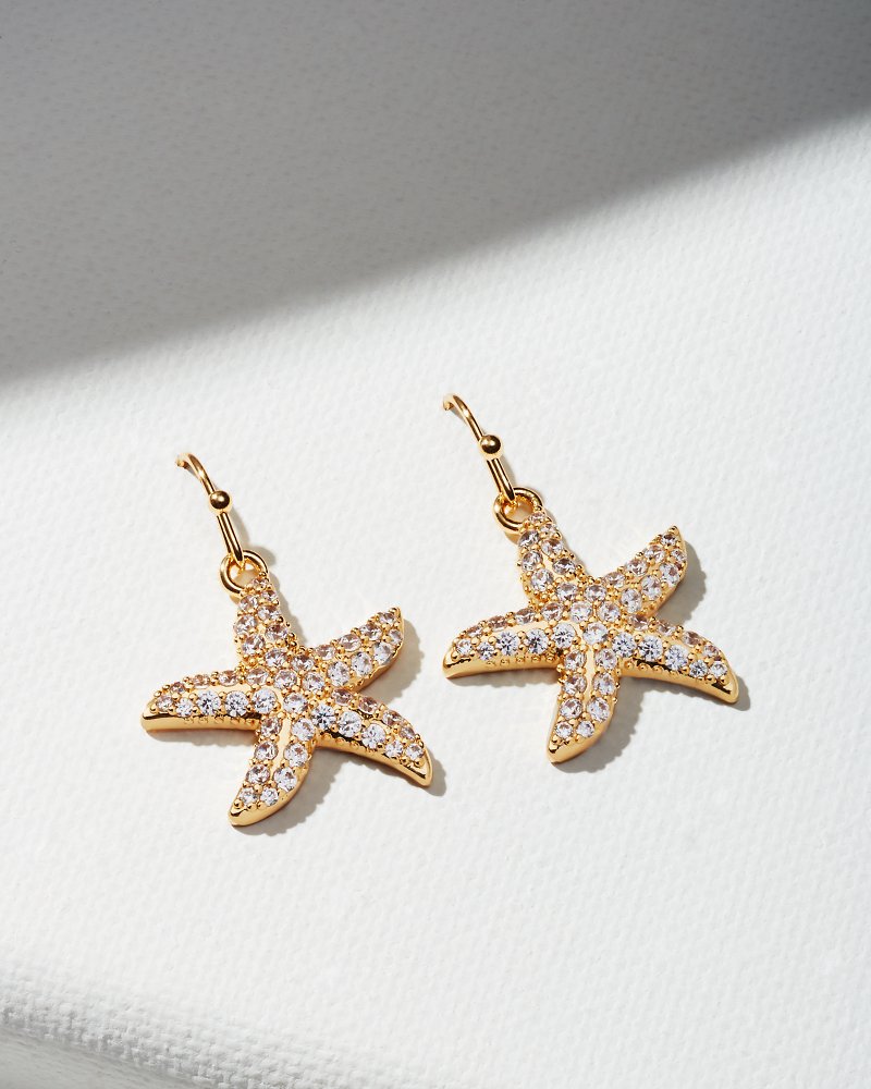 Tommy Bahama | Island Essence Gold Starfish Earrings / Gold