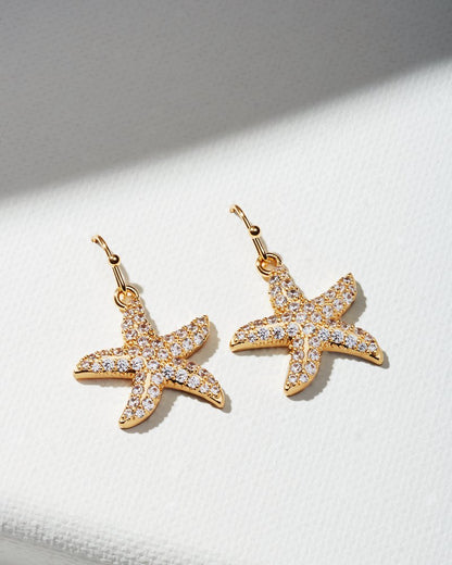 Tommy Bahama | Island Essence Gold Starfish Earrings / Gold