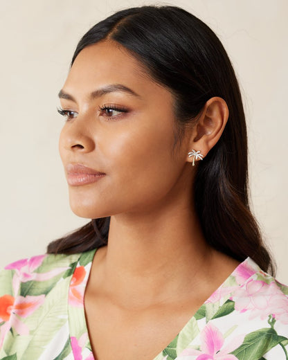 Tommy Bahama | Kihei Collection Palm Tree Stud Earrings / Gold