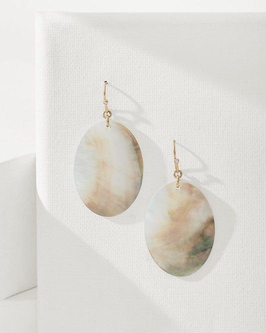 Tommy Bahama | Seaside Multicolor Shell Drop Earrings / Gold