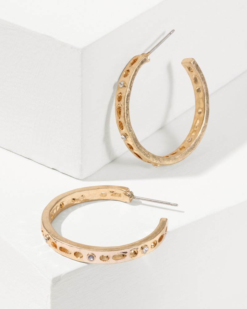 Tommy Bahama | Madeira Large Hoop Earrings / Gold