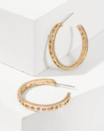 Tommy Bahama | Madeira Large Hoop Earrings / Gold