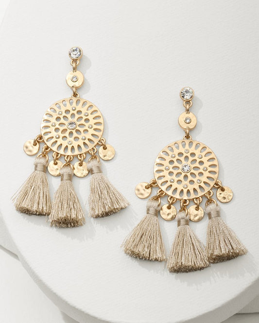 Tommy Bahama | Madeira Tassel Statement Earrings / Gold