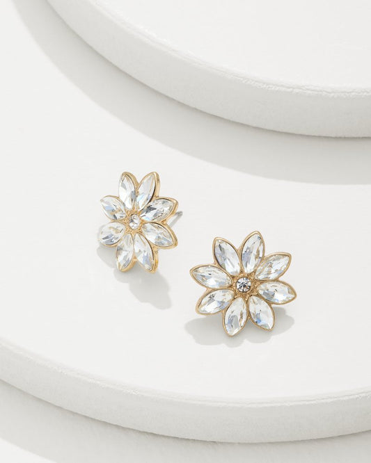 Tommy Bahama | Tidal Treasure Floral Stud Earrings / Gold