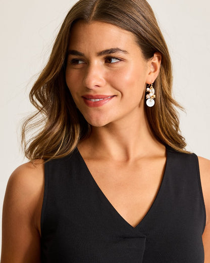 Tommy Bahama | Tidal Treasure Pearl Shaky Drop Earrings / Gold