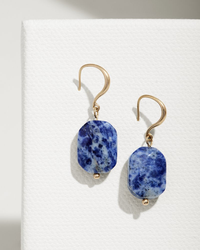 Tommy Bahama | Indigo Shore Semi-Precious Stone Drop Earrings / Gold
