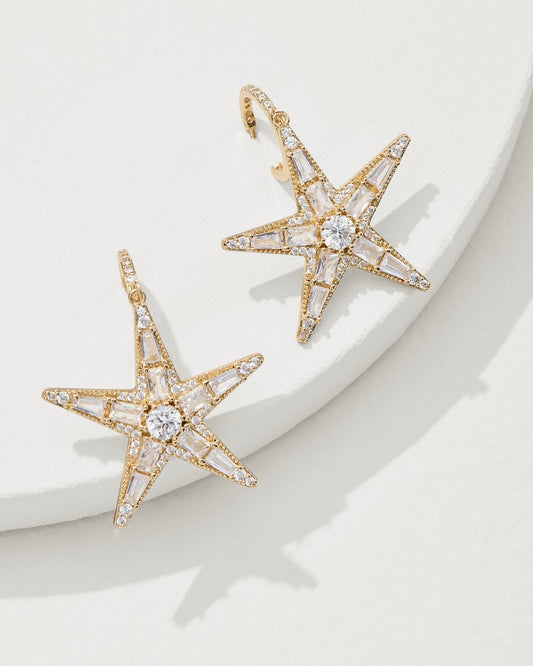 Tommy Bahama | Moments in Paradise Star Drop Earrings / Gold