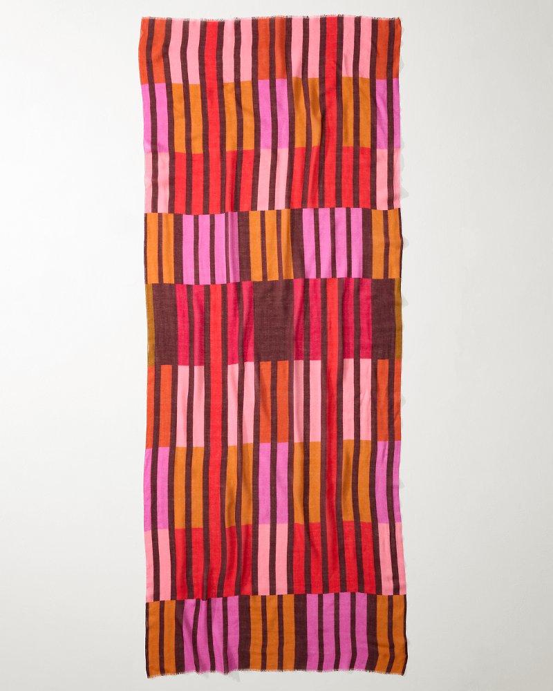 Tommy Bahama | Color Happy Wrap Scarf / Port