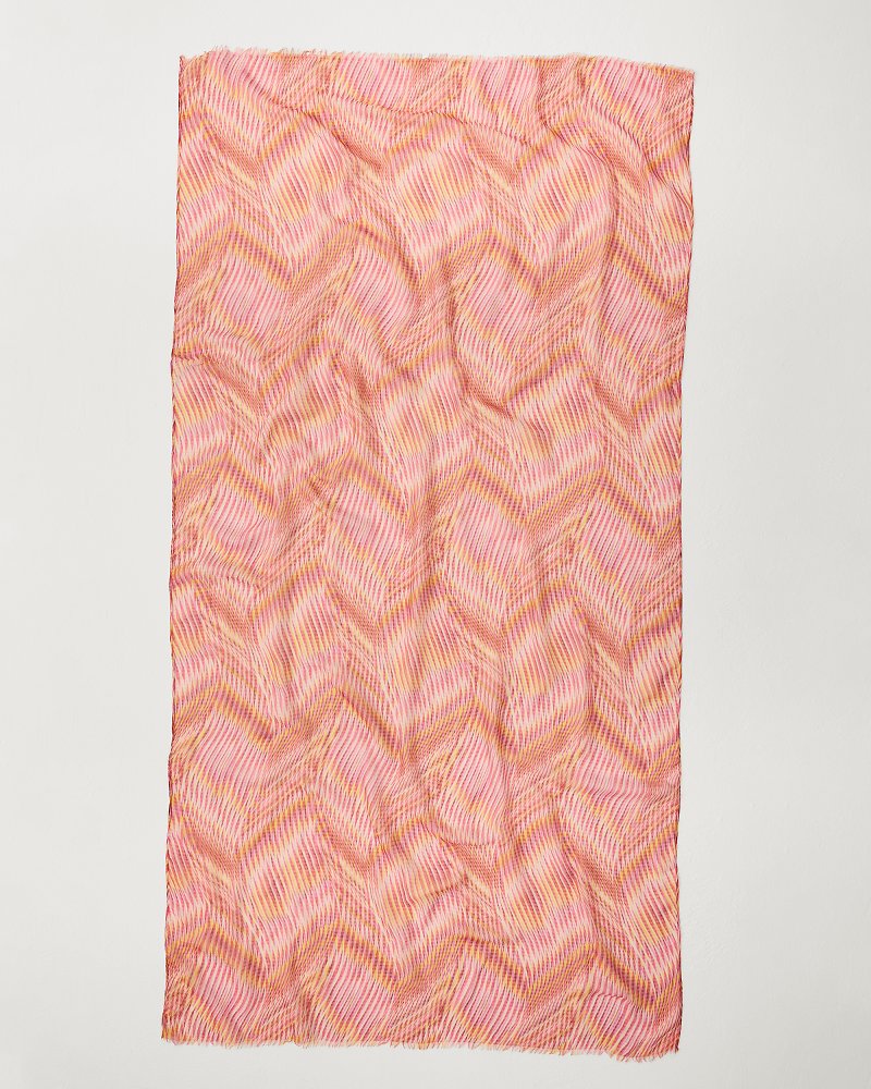 Tommy Bahama | Hazy Wavy Wrap Scarf / Dahlia