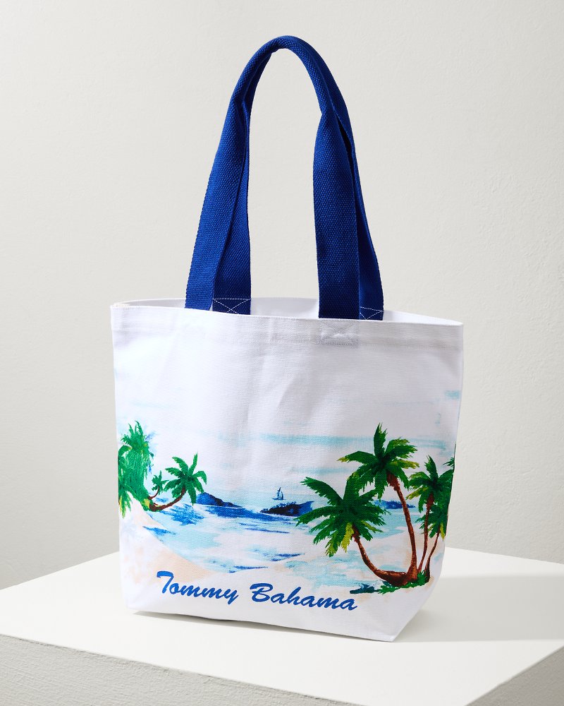 Tommy Bahama | Beach Print Reusable Tote / Multicolor