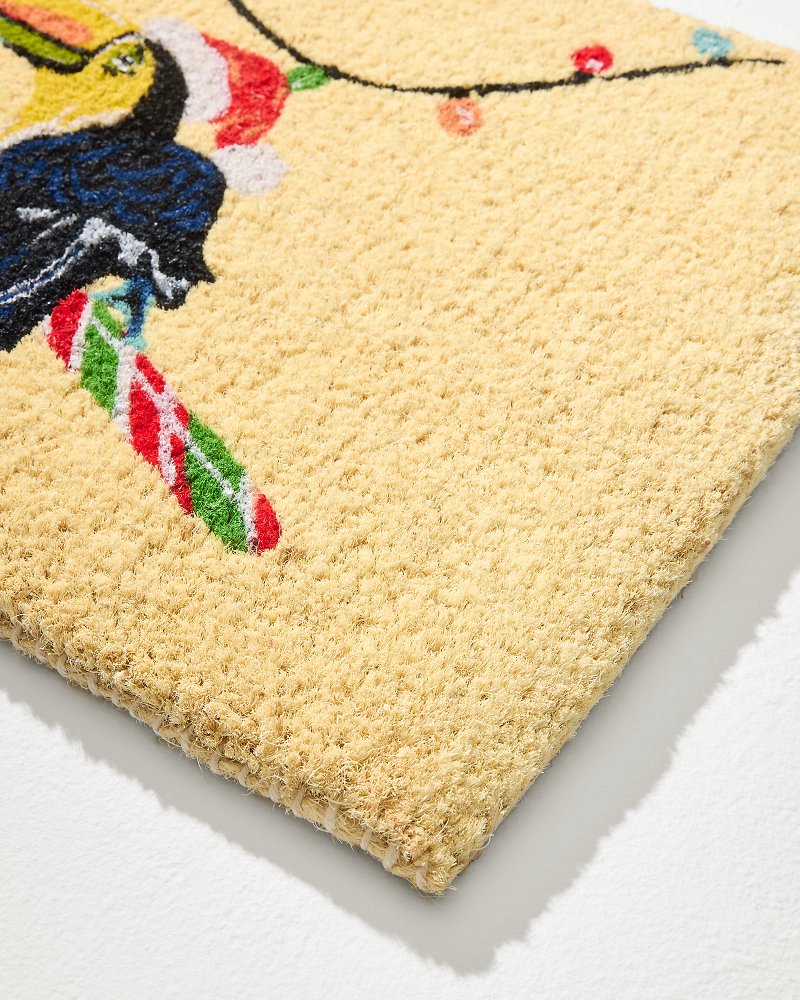 Tommy Bahama | Santa's Toucan Coir Door Mat / Multicolor
