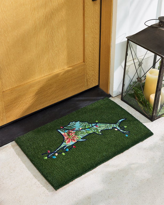 Tommy Bahama | Marlin Lights Coir Door Mat / Multicolor