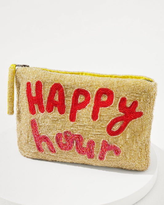 Tommy Bahama | Happy Hour Beaded Clutch / Gold