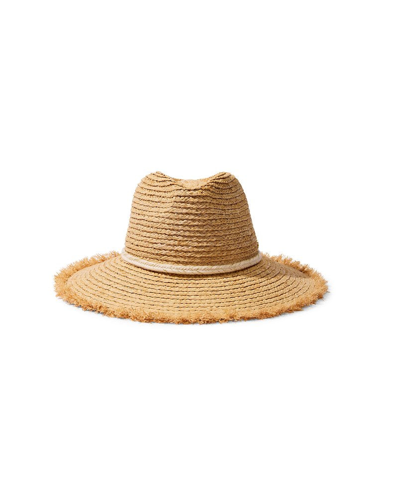 Tommy Bahama | Brighton Fringe Brim Raffia Hat / Natural
