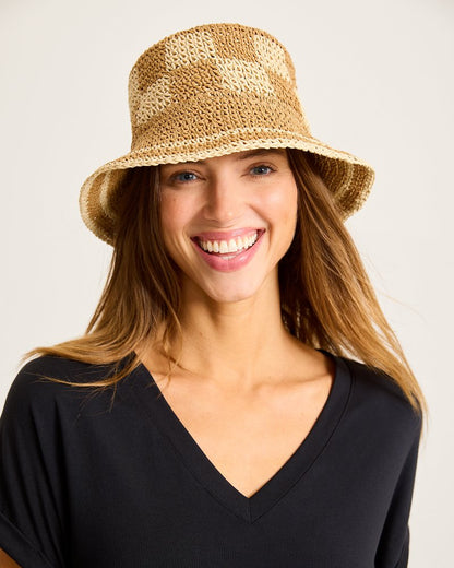 Tommy Bahama | Suffolk Packable Bucket Hat / Chai