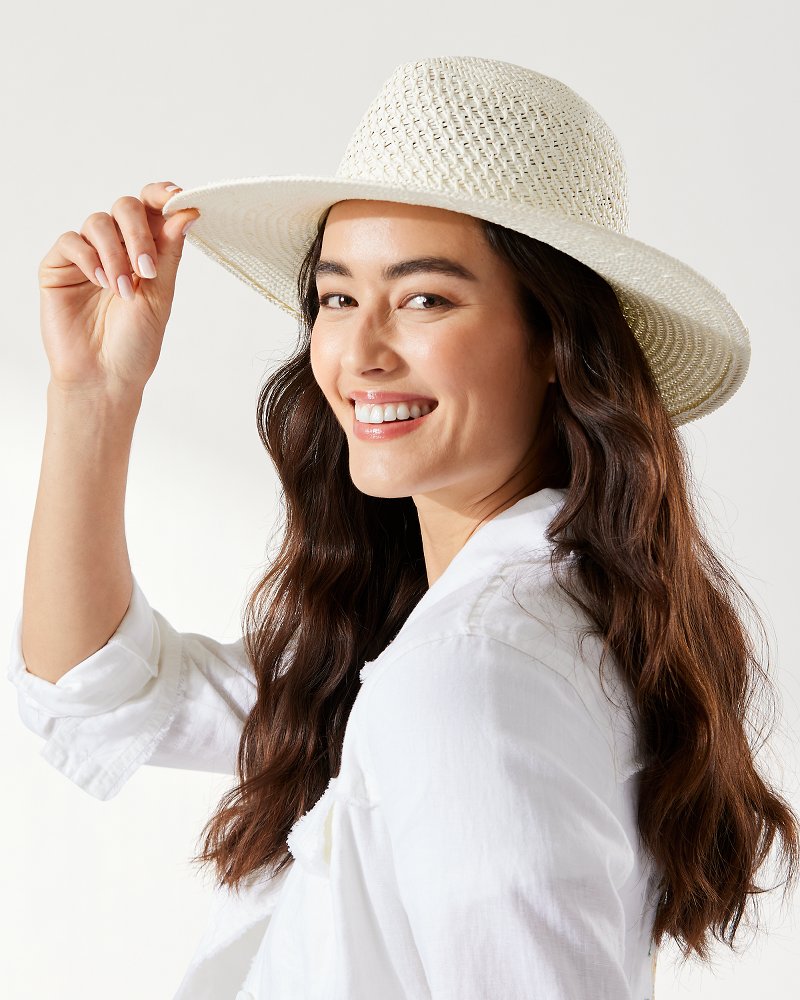 Tommy Bahama | Luxe Vented Packable Hat / Bleach