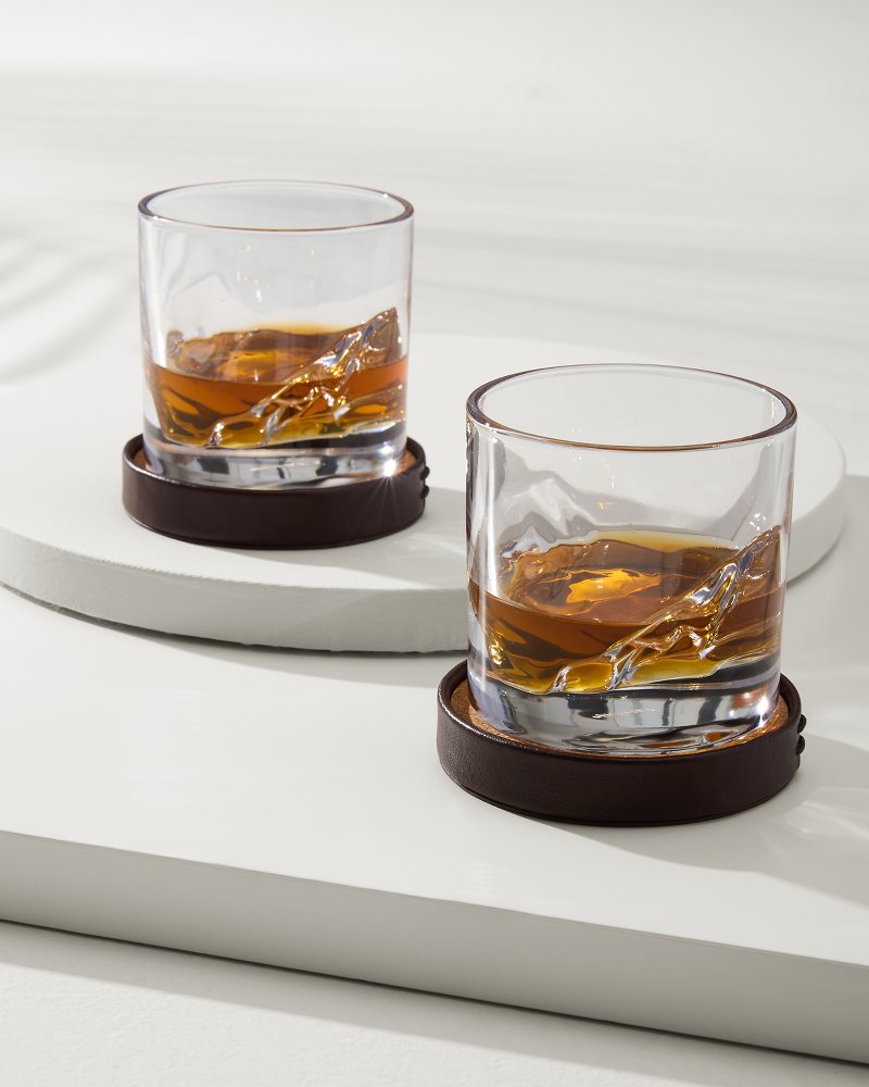Tommy Bahama | Grand Canyon Whiskey Glasses—Set of 2 / Clear