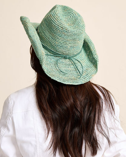 Tommy Bahama | Lai Raffia Cowboy Hat / Sea Green