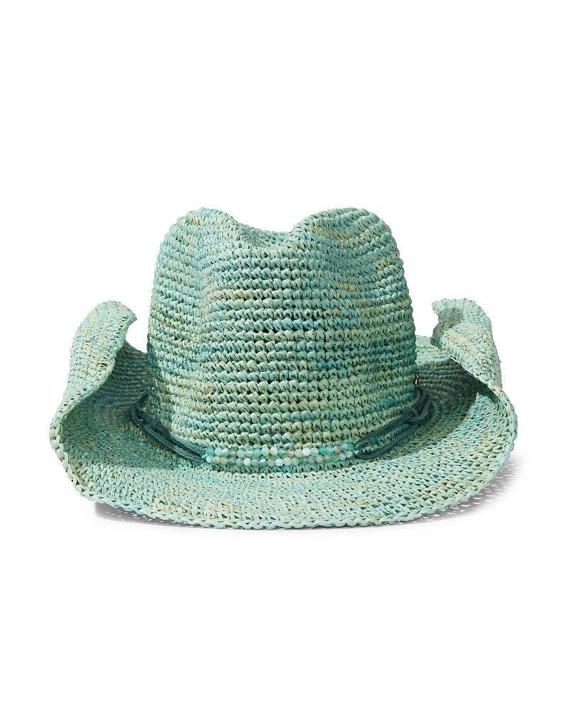 Tommy Bahama | Lai Raffia Cowboy Hat / Sea Green