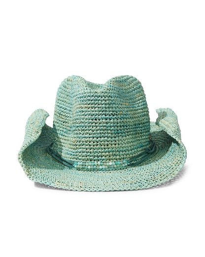 Tommy Bahama | Lai Raffia Cowboy Hat / Sea Green