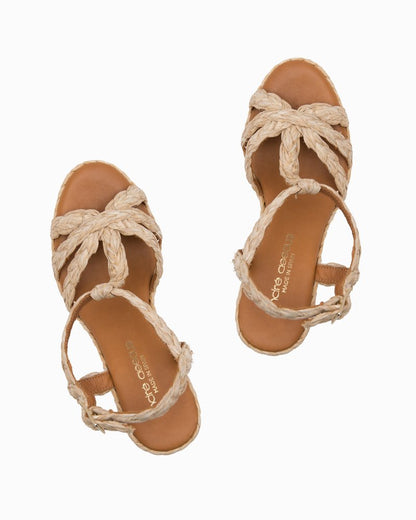 Tommy Bahama | André Assous Madina Raffia Wedges / Beige