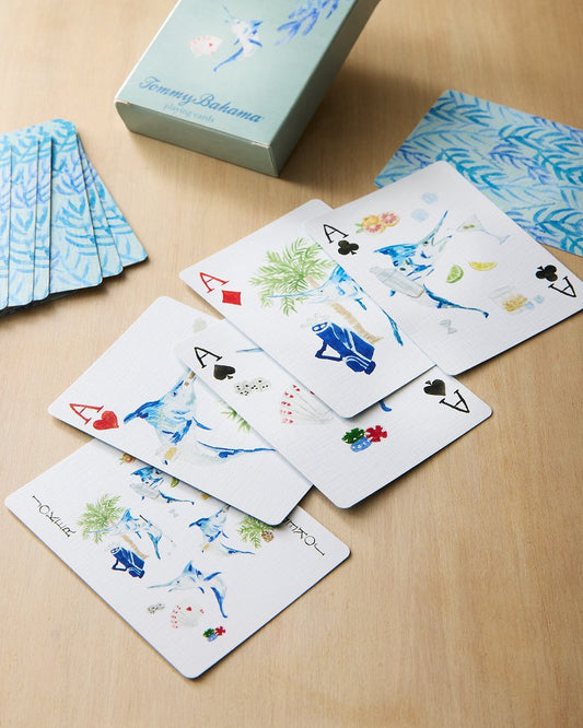 Tommy Bahama | Marlin Playing Cards / Blue