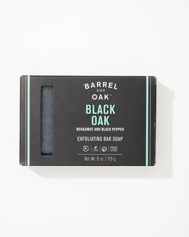 Tommy Bahama | Black Oak Exfoliating Bar Soap / Black